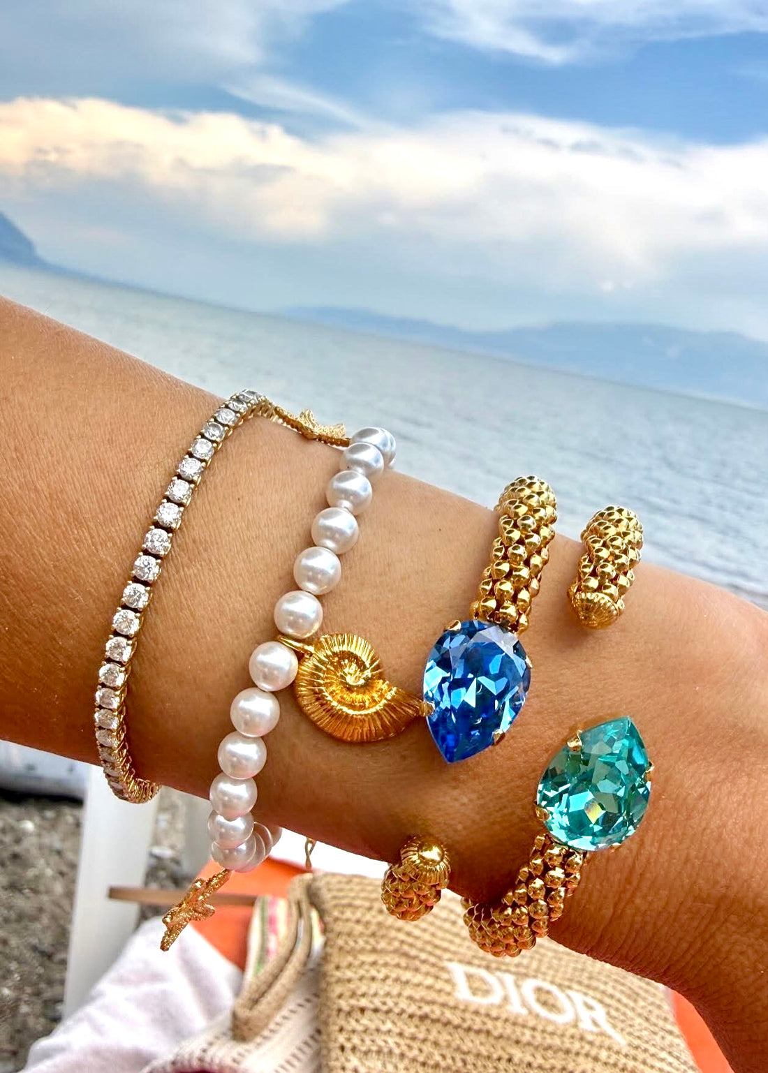 Classic Rope Bracelet ReCreated IceBlue