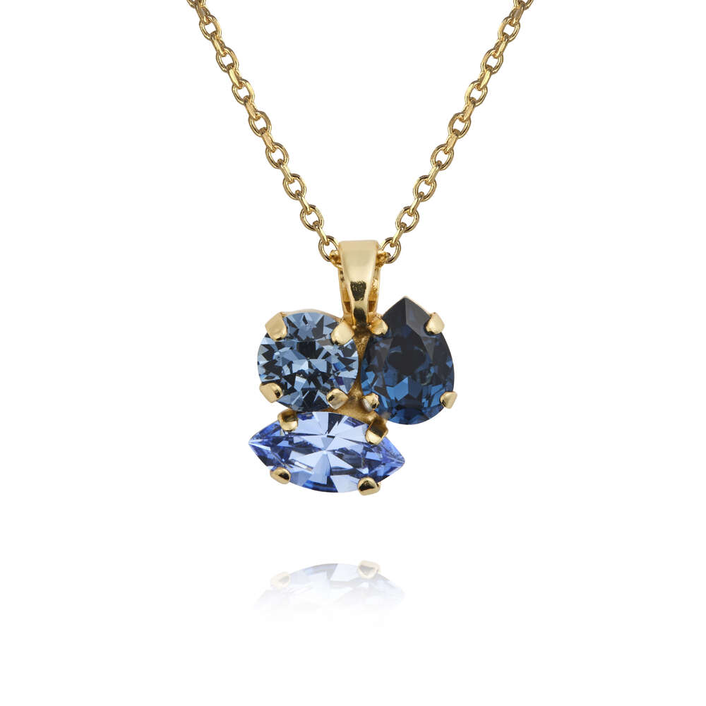 Ana Necklace Denim Blue