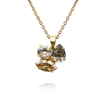 Ana Necklace Black Golden