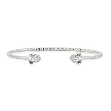 Petite Amelia Bracelet Crystal Rhodium