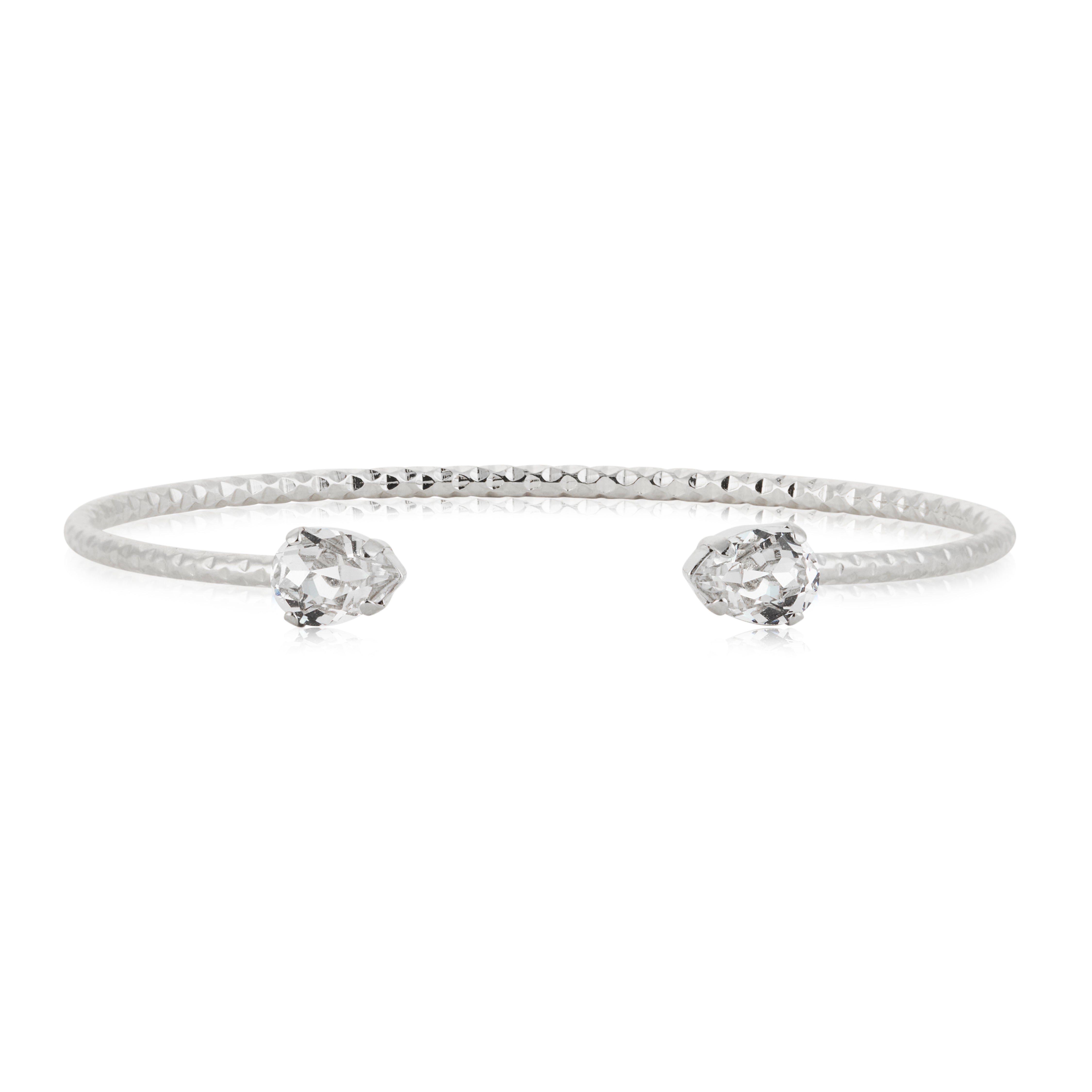 Petite Amelia Bracelet Crystal Rhodium
