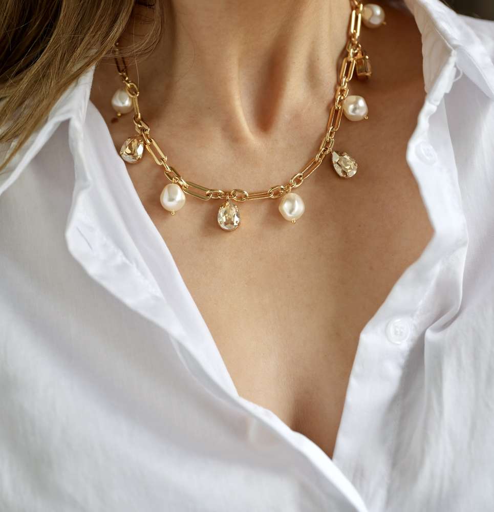 Ayra Necklace Golden Shadow