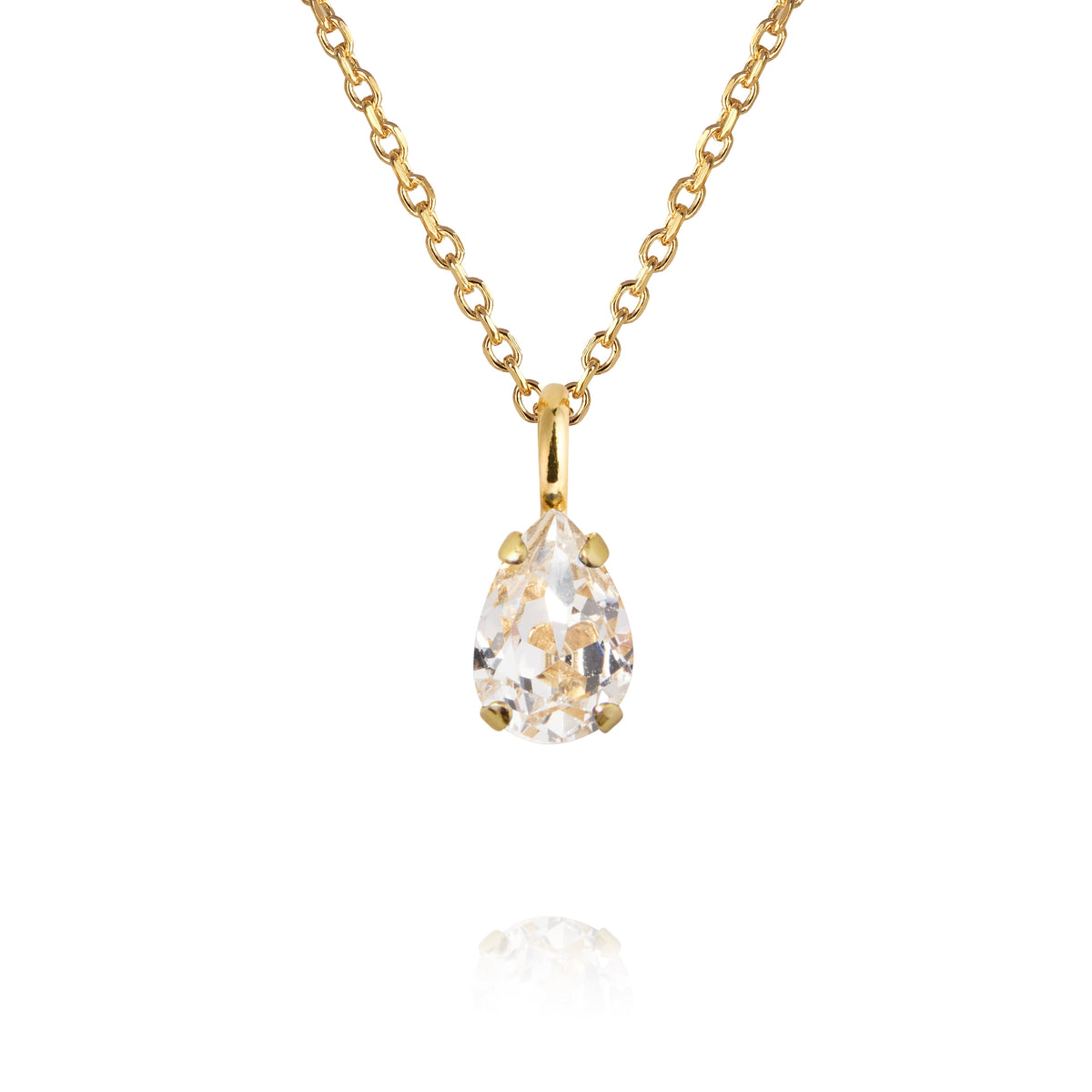 Birthstone Necklace / Crystal April