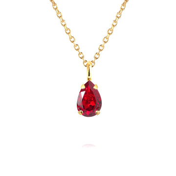 Birthstone Necklace / Light Siam January