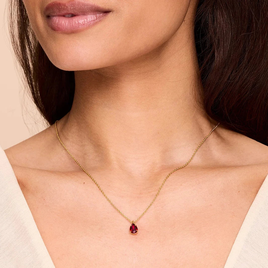 Birthstone Necklace / Siam July