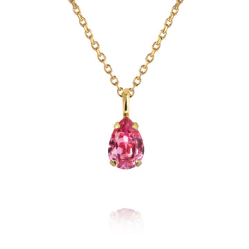 Birthstone Necklace / Rose October