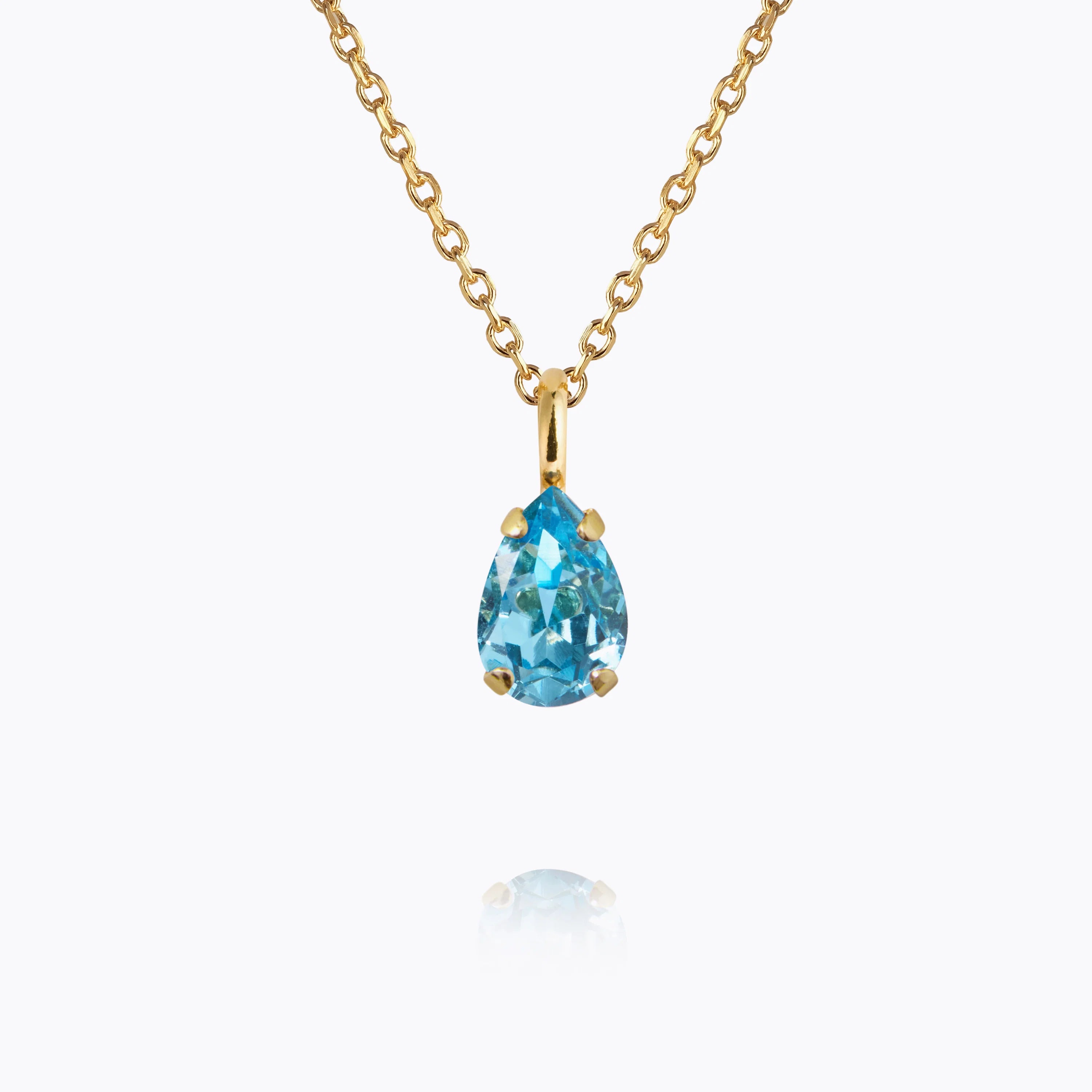 Childhood Birthstone Necklace / March