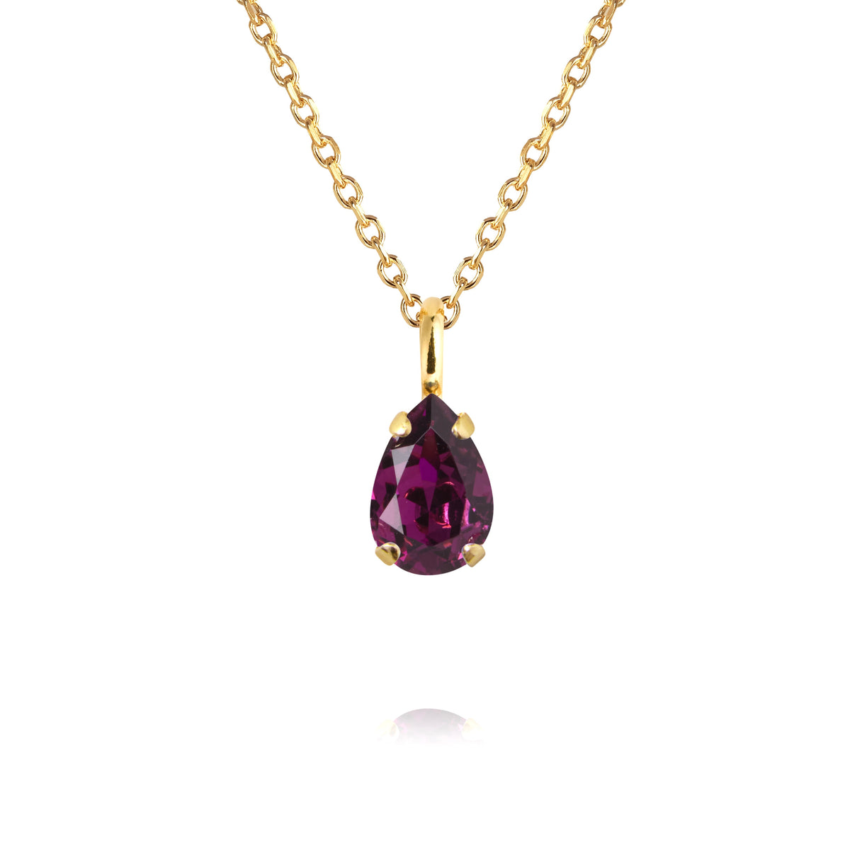 Birthstone Necklace / Amethyst February