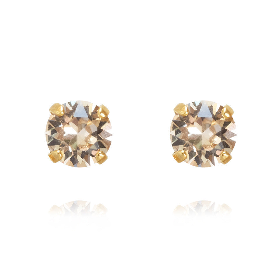Classic Stud Earrings Silk