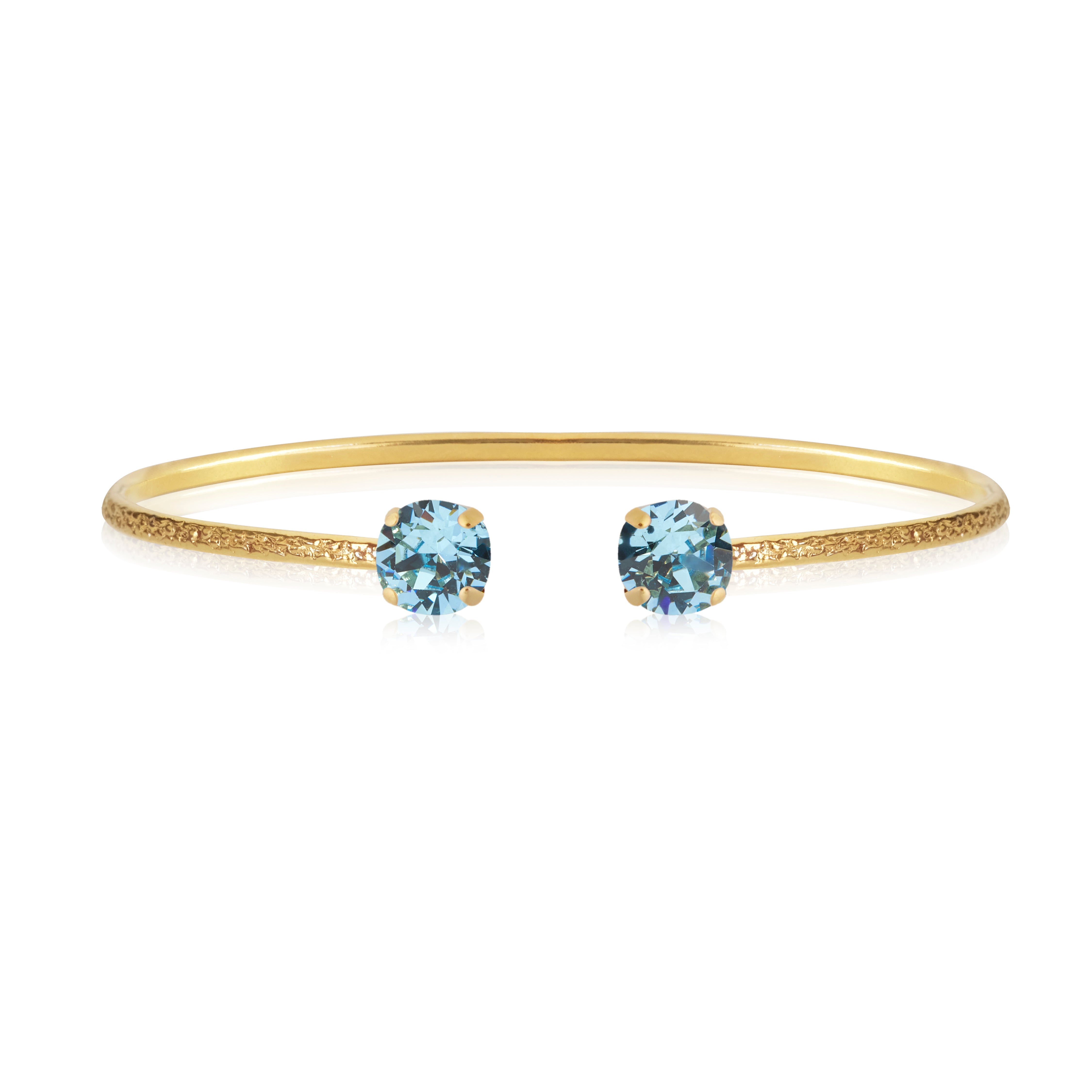 Classic Stud Bracelet Aquamarine