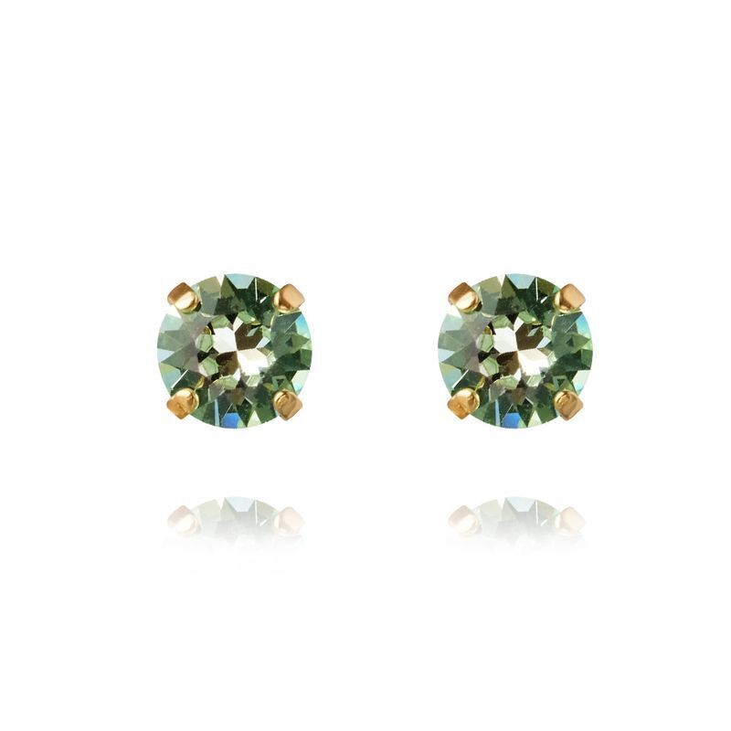 Classic Stud Earrings Chrysolite