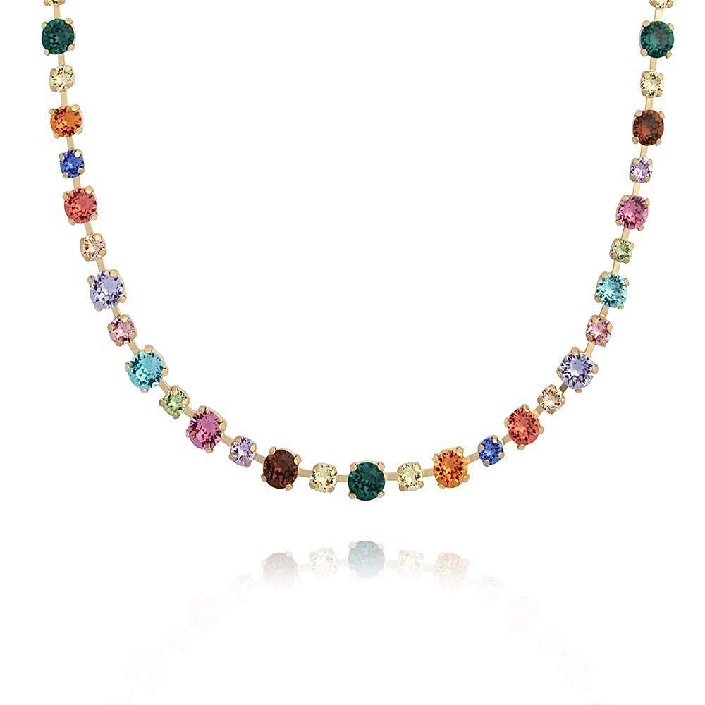 Calanthe Necklace Rainbow