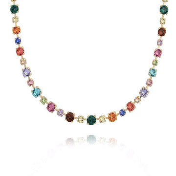 Calanthe Necklace Rainbow