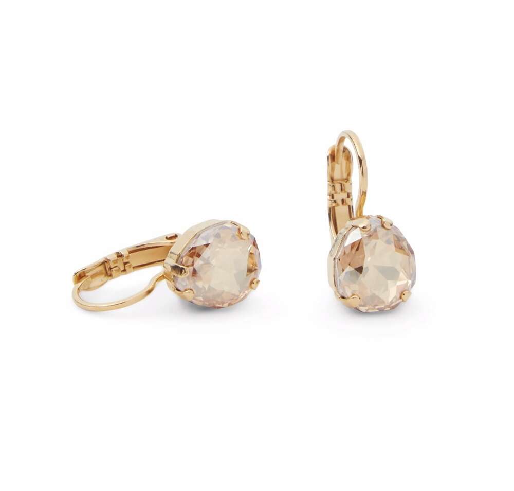 Carlotta Clasp Earrings Golden Shadow
