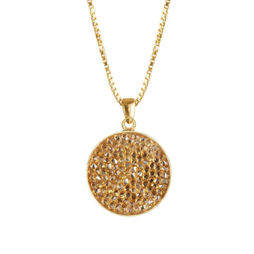 Chloe Rocks Necklace Golden Shadow