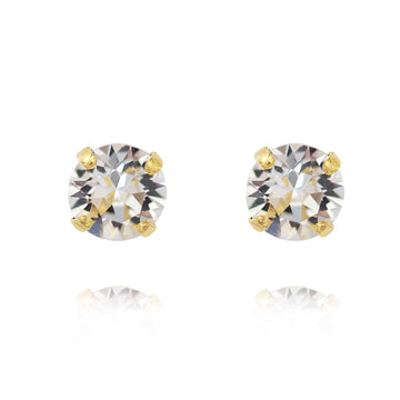 Classic Stud Earrings Crystal