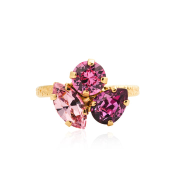 Ana Ring Dark Rose