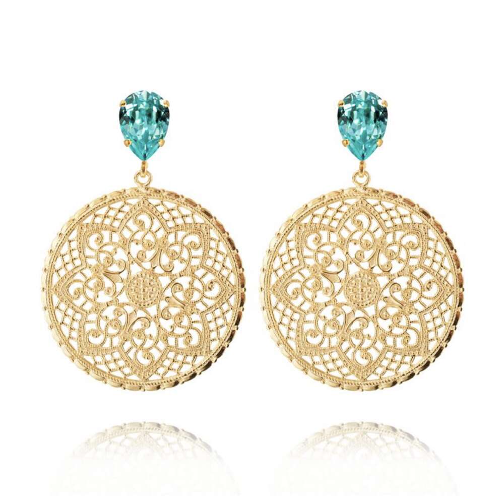 Alexandra Earrings Light Turquoise