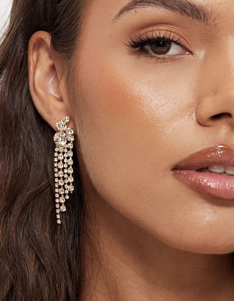 Amy Earrings Crystal