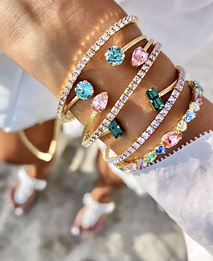 Baguette Bracelet Emerald