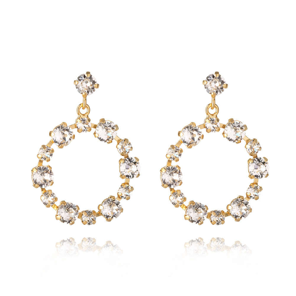Calanthe Earrings Crystal