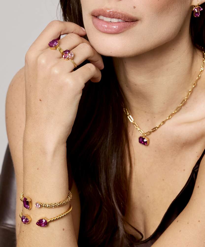 Daria Bracelet Dark Rose