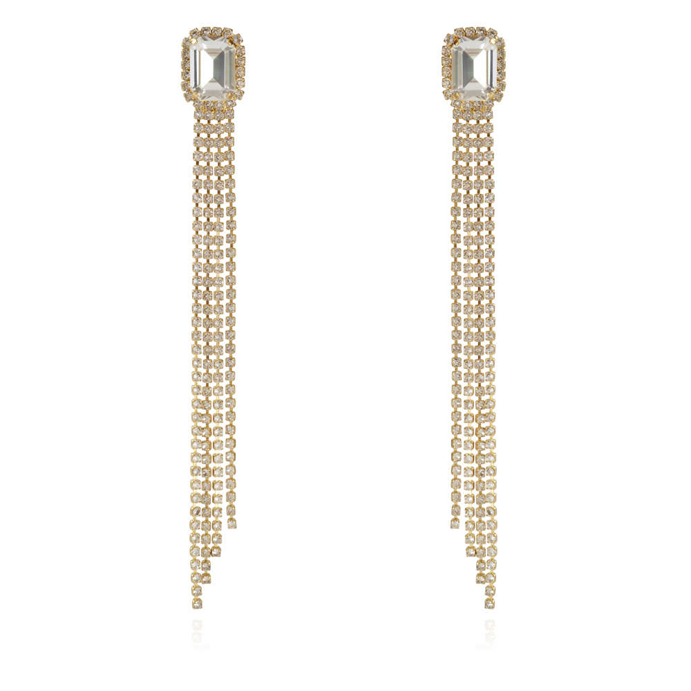 Ivy Earrings Crystal