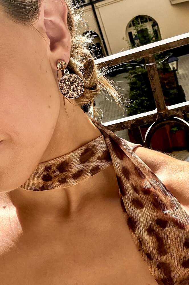 Chloe Rocks Earrings Leo