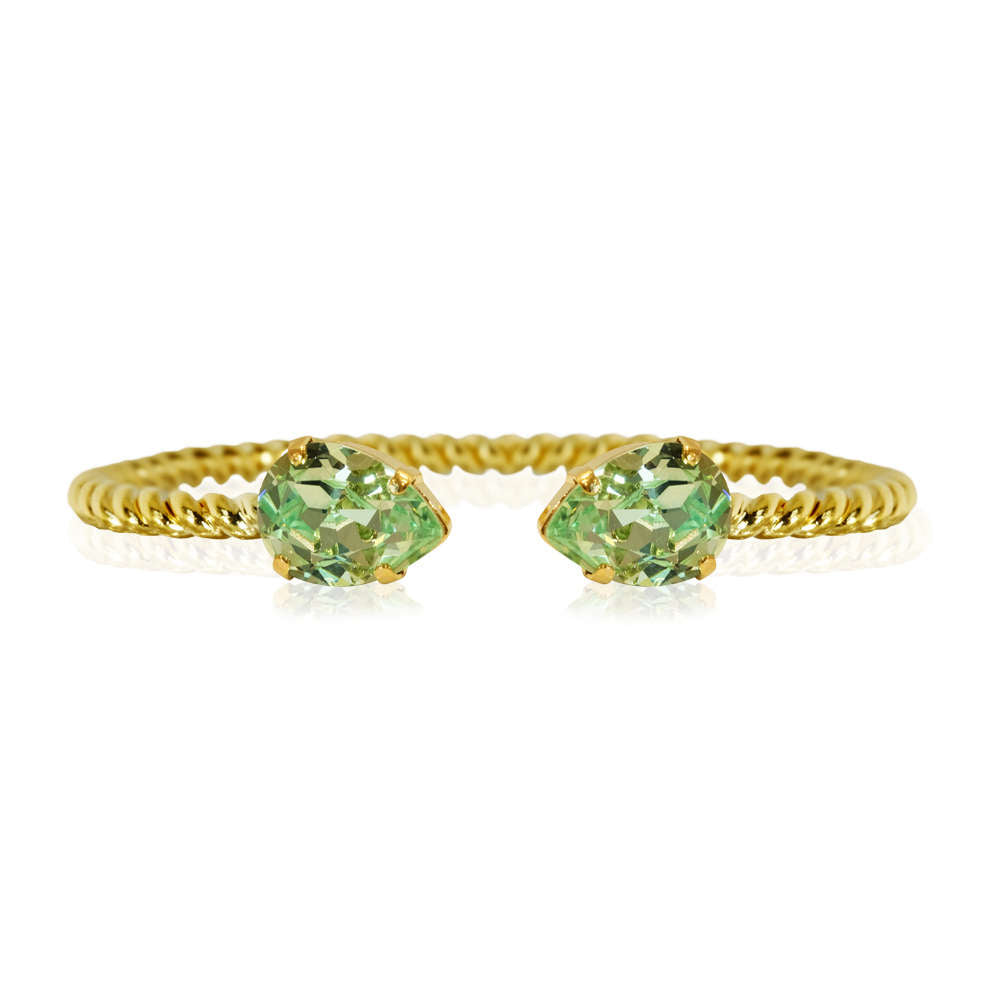 Mini Drop Bracelet Peridot