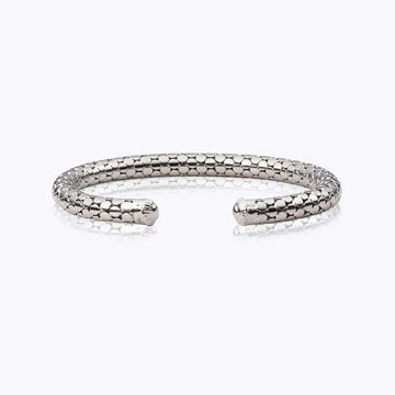 Men´s Snake Chain Bracelet Rhodium