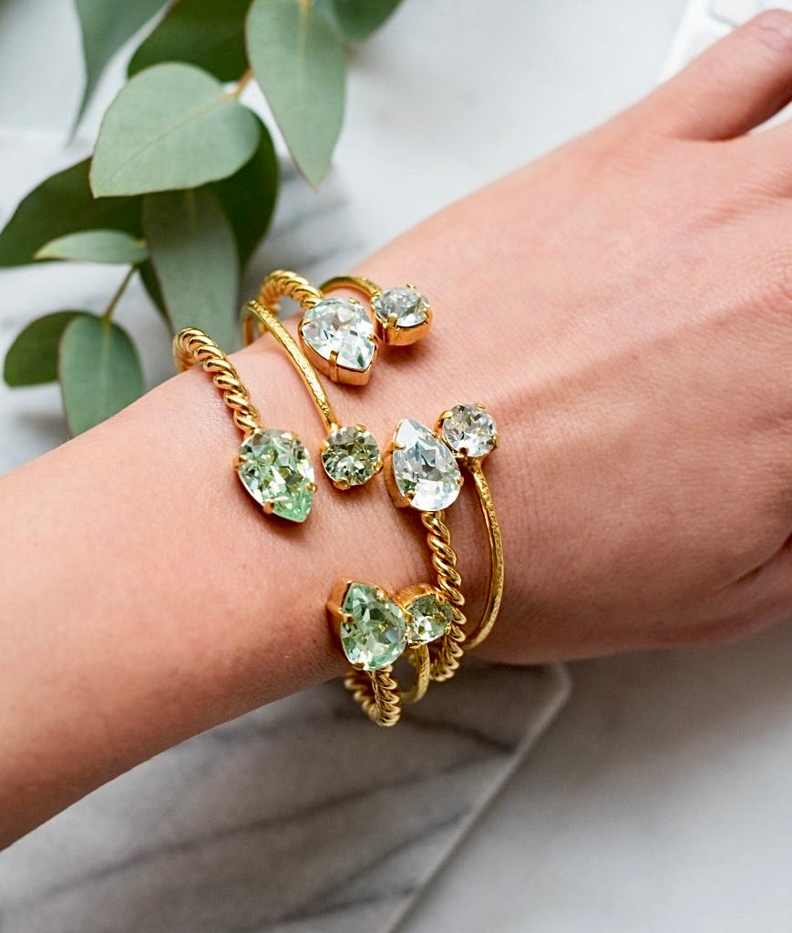 Classic Stud Bracelet Chrysolite