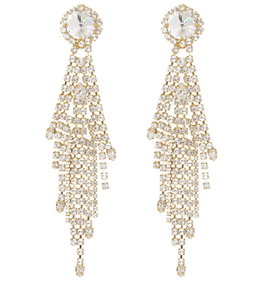 Cinderella Earrings Crystal