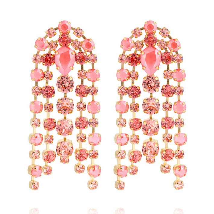 Cirelle Earrings Light Coral combo