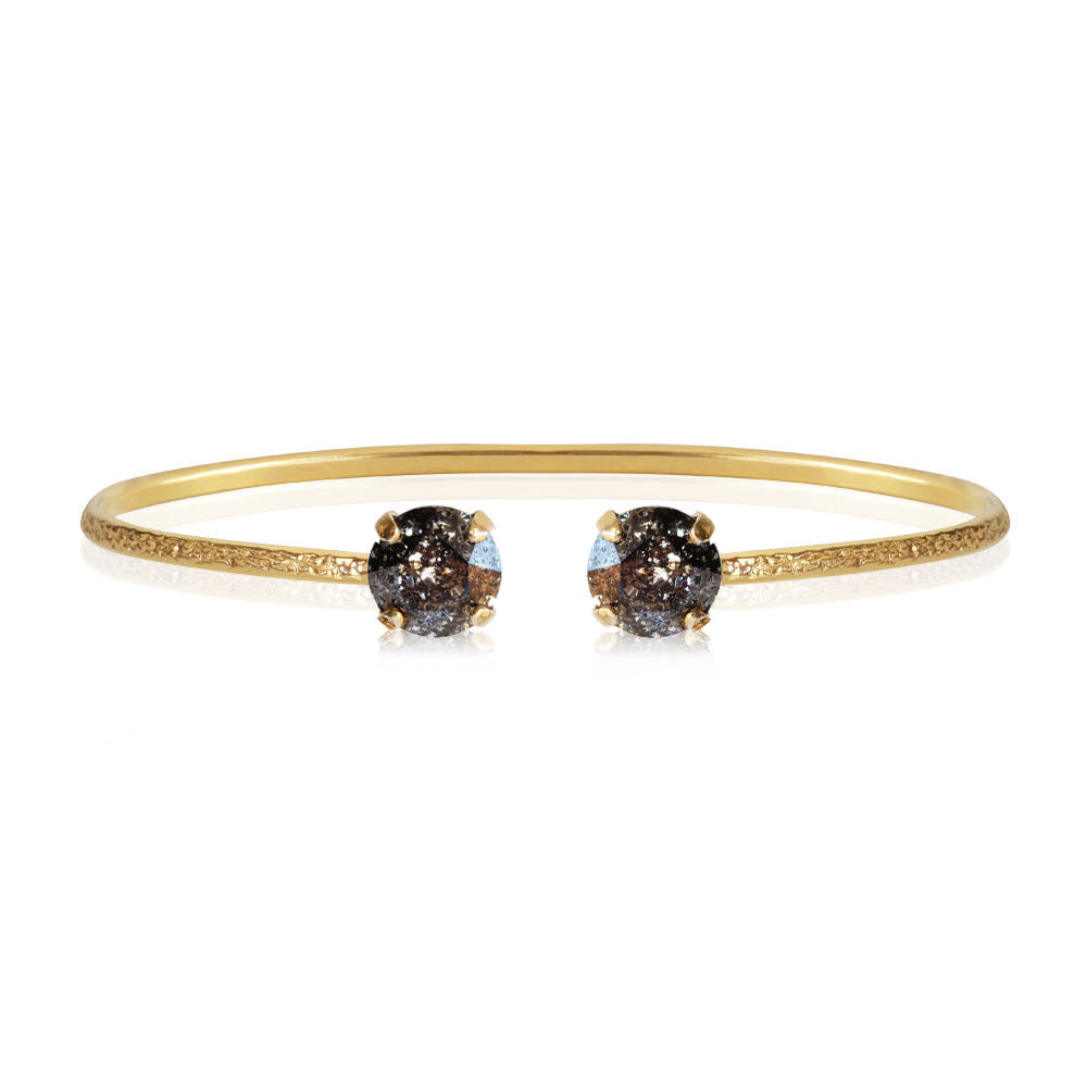 Classic Stud Bracelet Black Patina