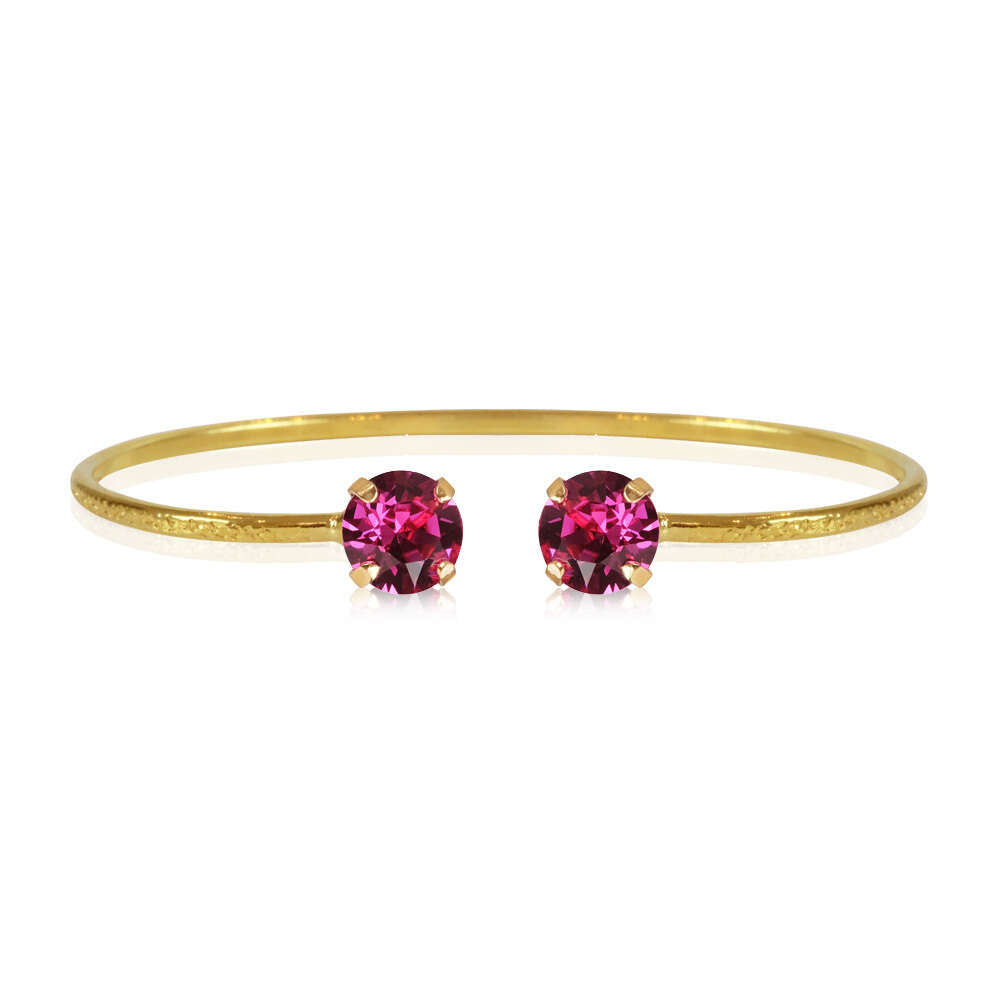 Classic Stud Bracelet Fuchsia