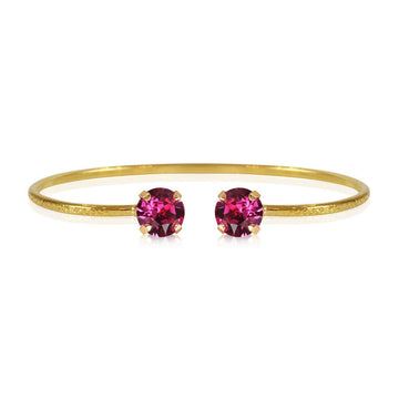 Classic Stud Bracelet Fuchsia