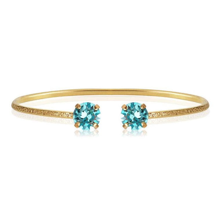 Classic Stud Bracelet Light Turquoise