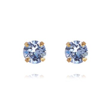 Classic Stud Earrings Light Sapphire