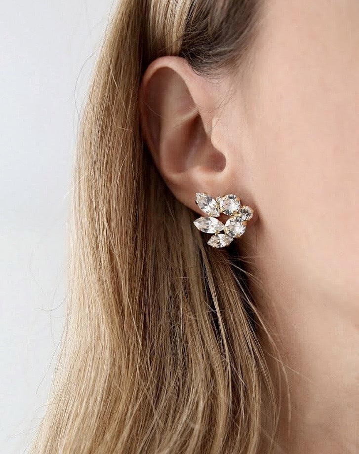 Cora Ear Cuffs Crystal