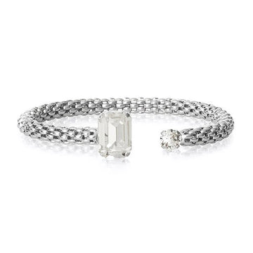 Daria Bracelet in Crystal Rhodium