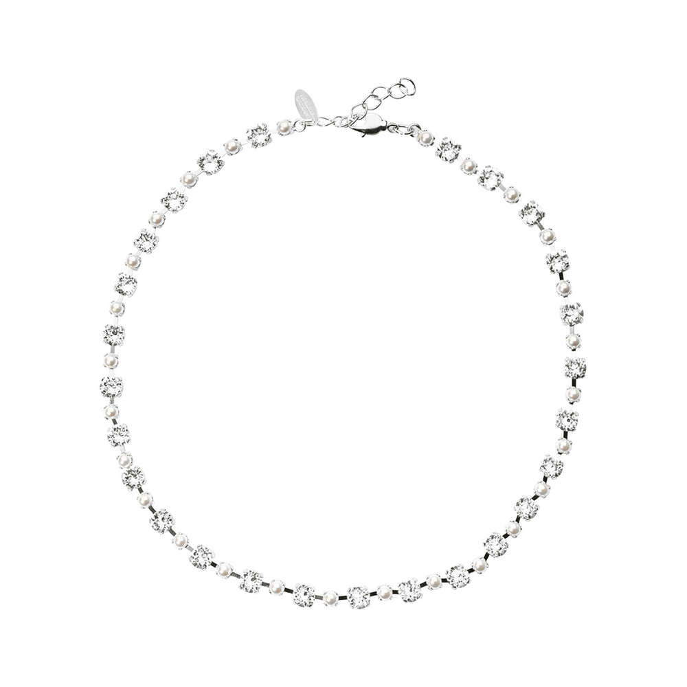 Day Of My Life Necklace Rhodium