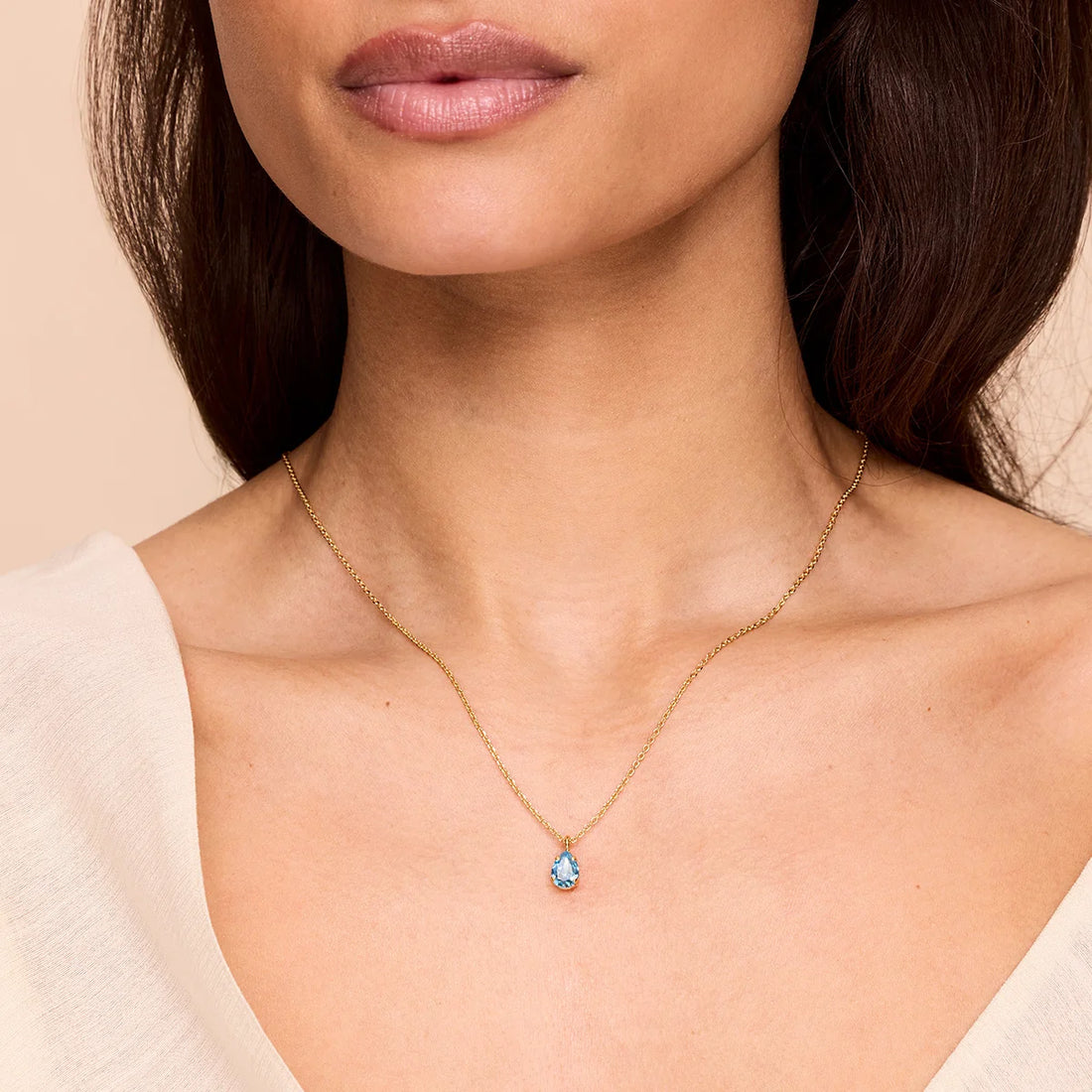 Childhood Birthstone Necklace / December