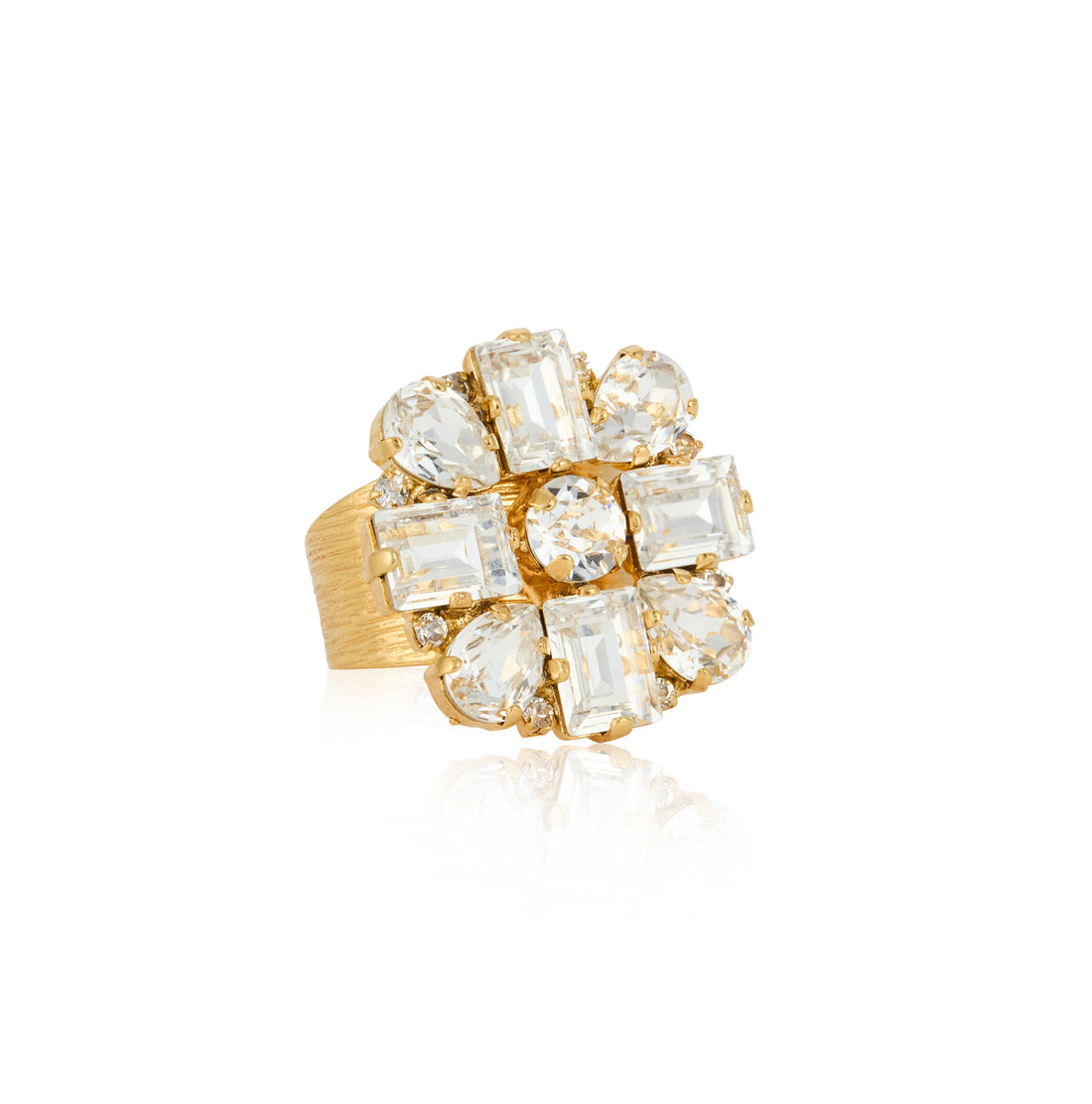Diora Statement Ring Crystal