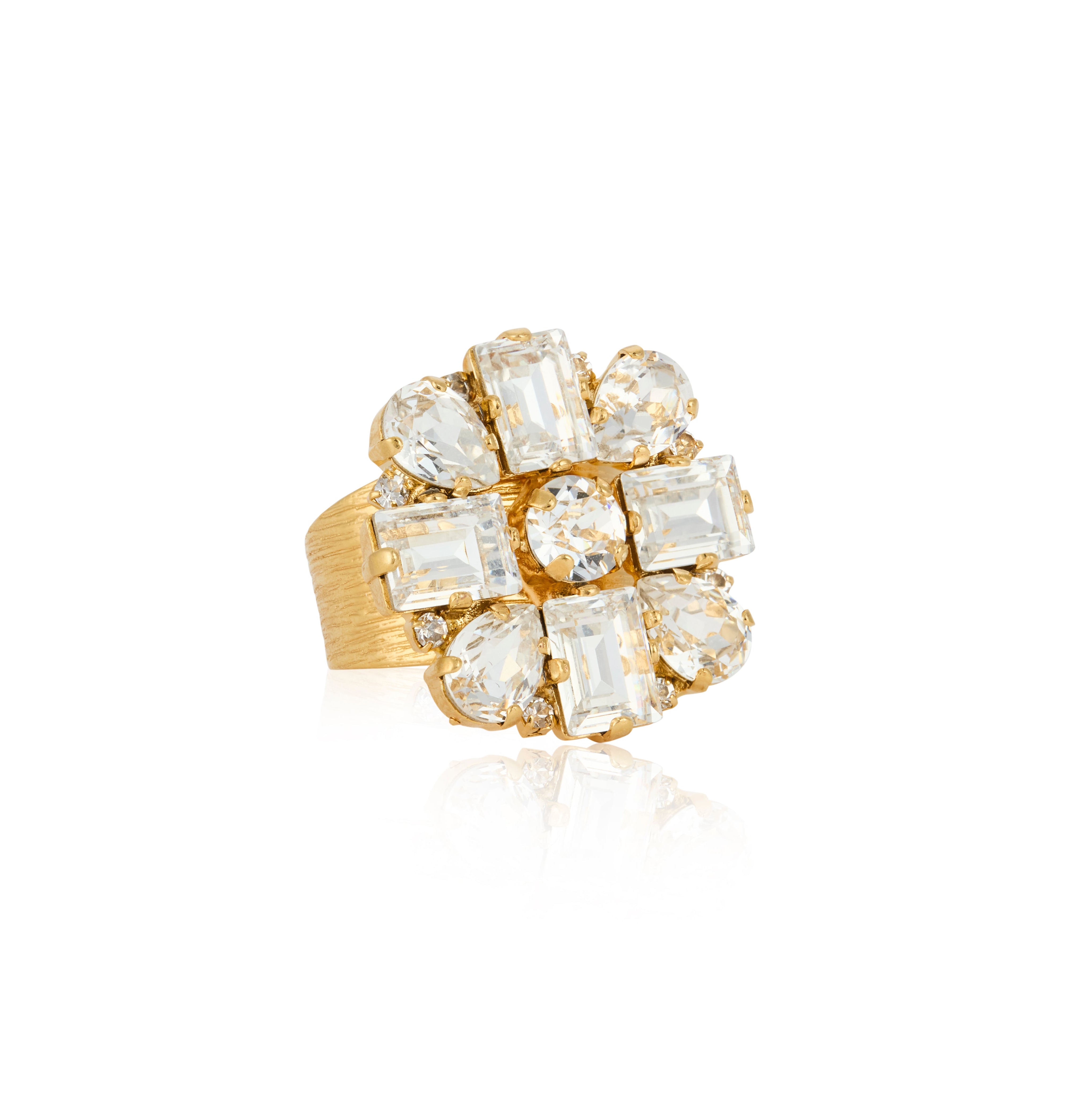 Diora Statement Ring Crystal