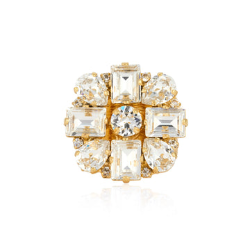 Diora Statement Ring Crystal