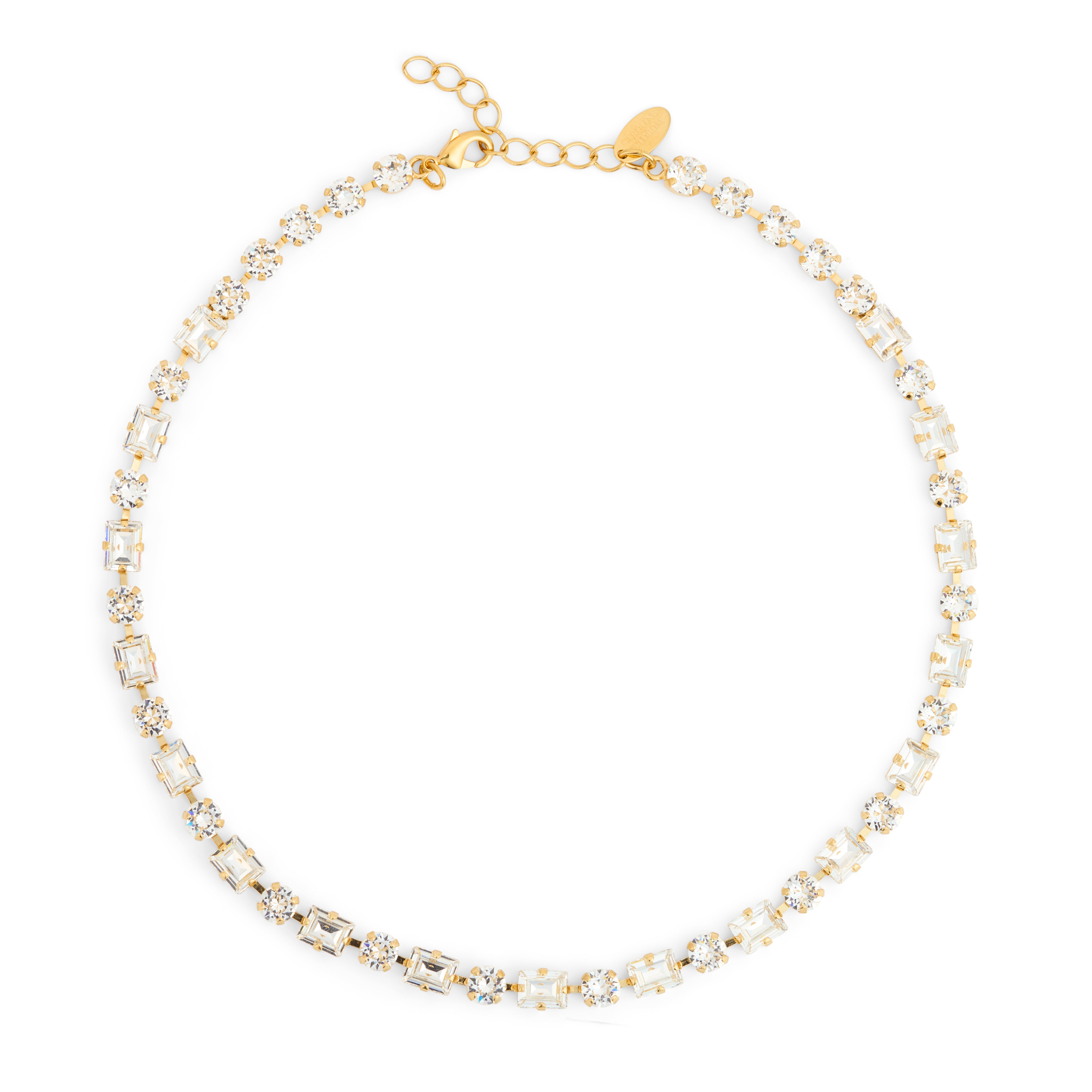 Diora Statement Necklace Crystal