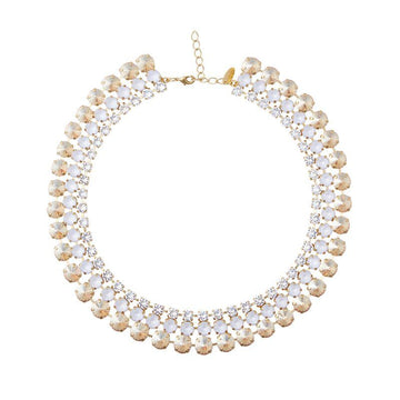 Elora Necklace Electric White combo