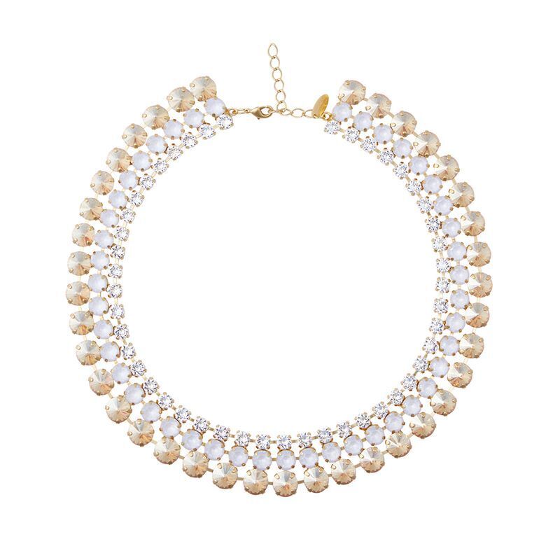 Elora Necklace Electric White combo
