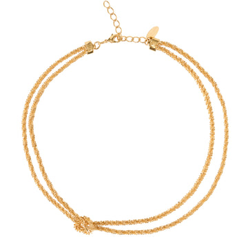 Gemma Knot Necklace