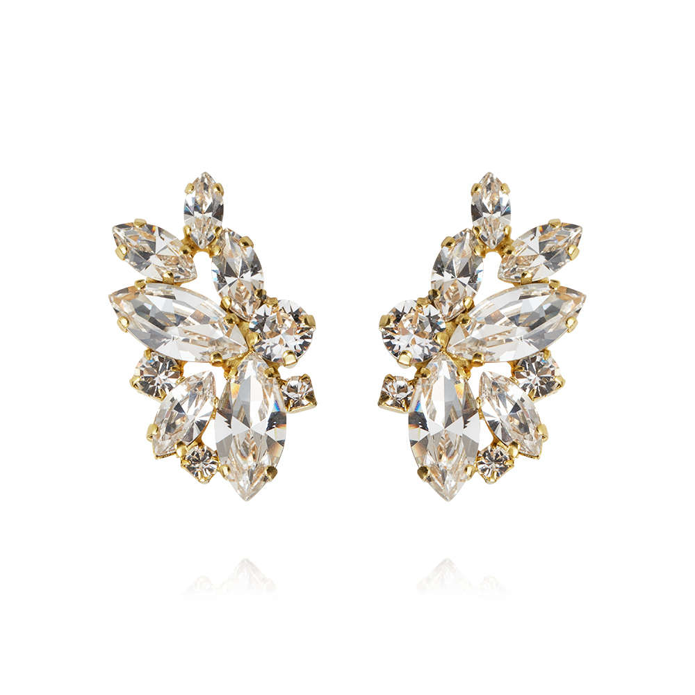 Havanna Ear Cuff Earrings Crystal